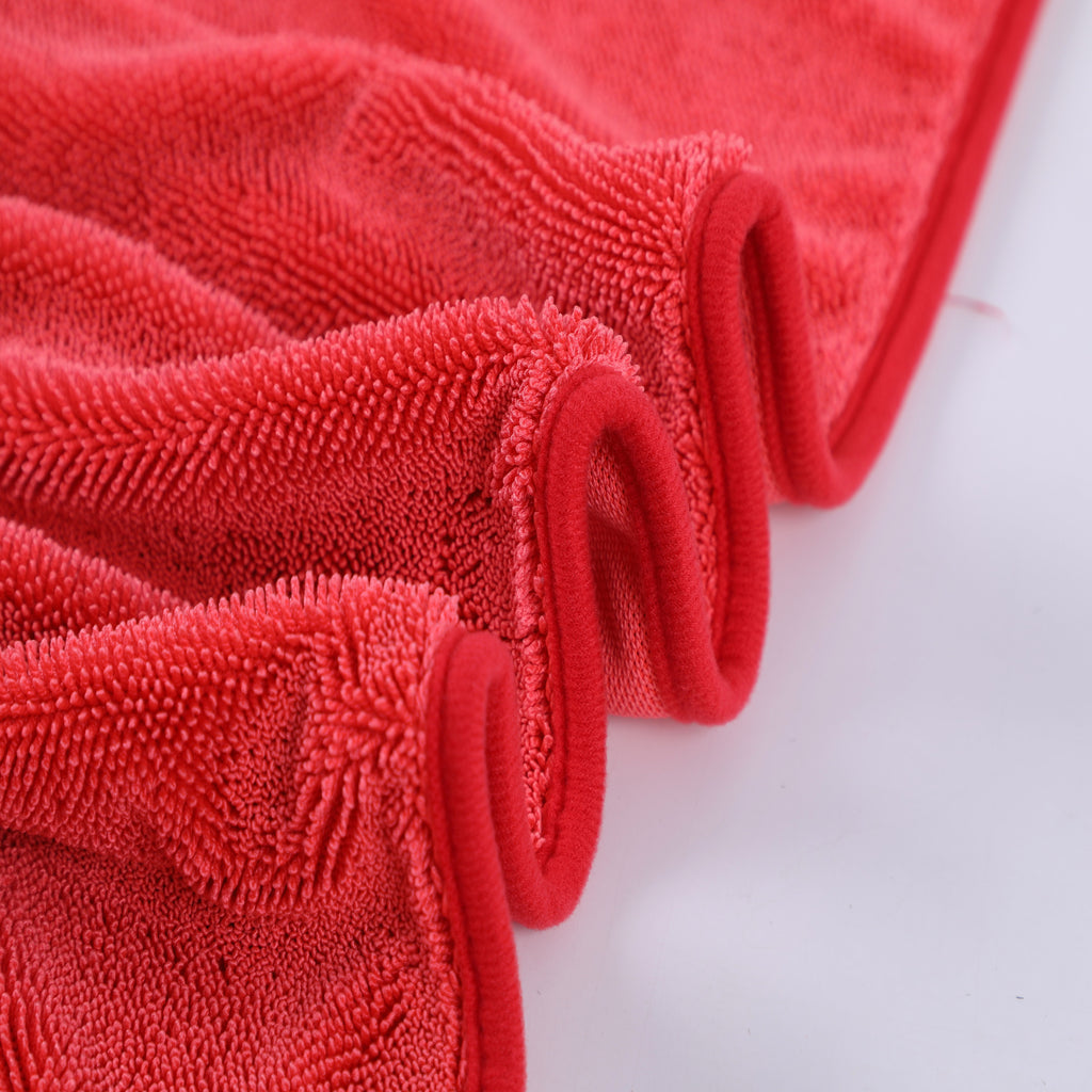 GLOSSDOC Autotrockentuch Twisted Loop Red XXL